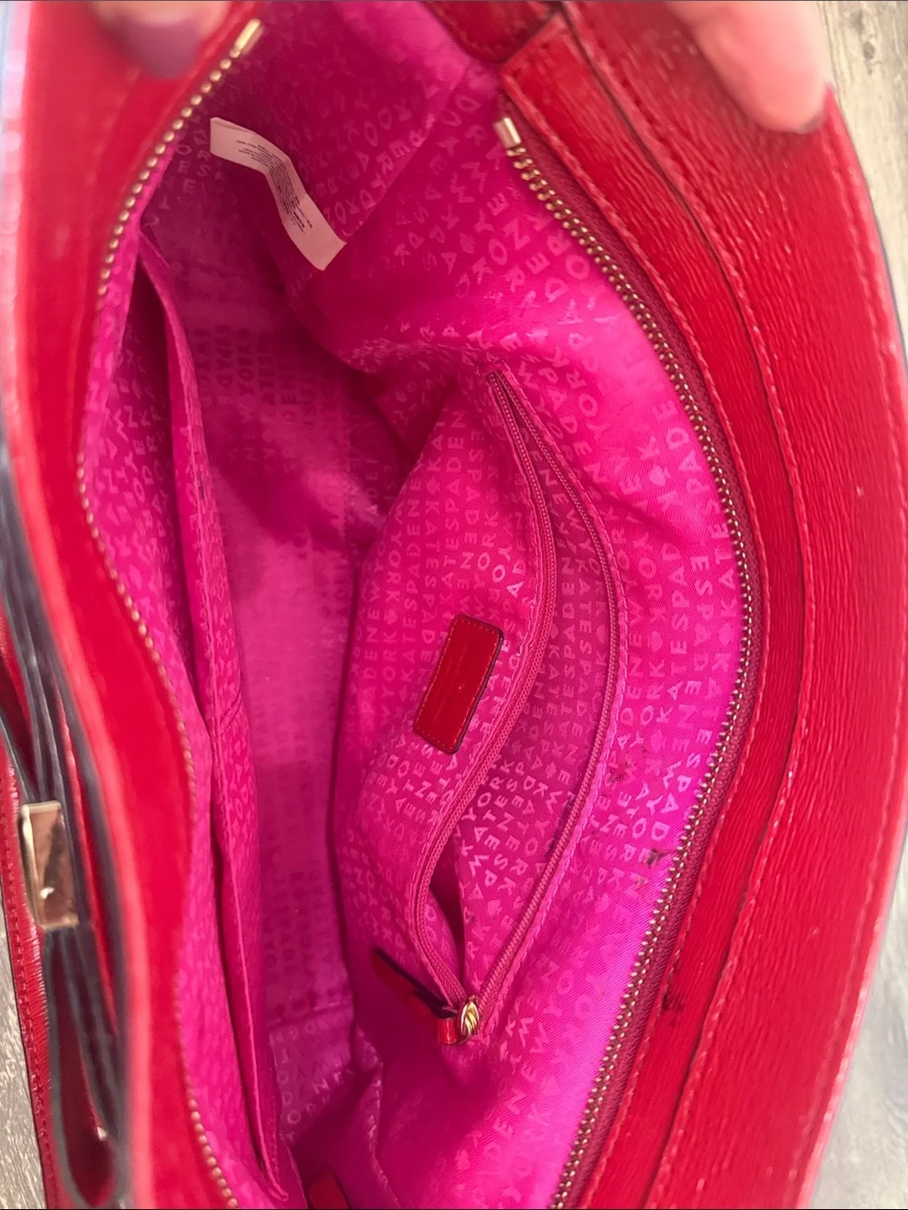 kate spade Red Bow-Accent Tote